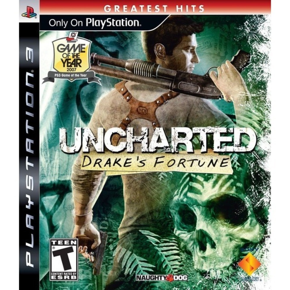 Uncharted: Drake's‎ Fortune -- Greatest Hits Edition (Sony PlayStation 3, 2009)